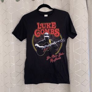 Luke Combs, beer never broke my heart tour shirt